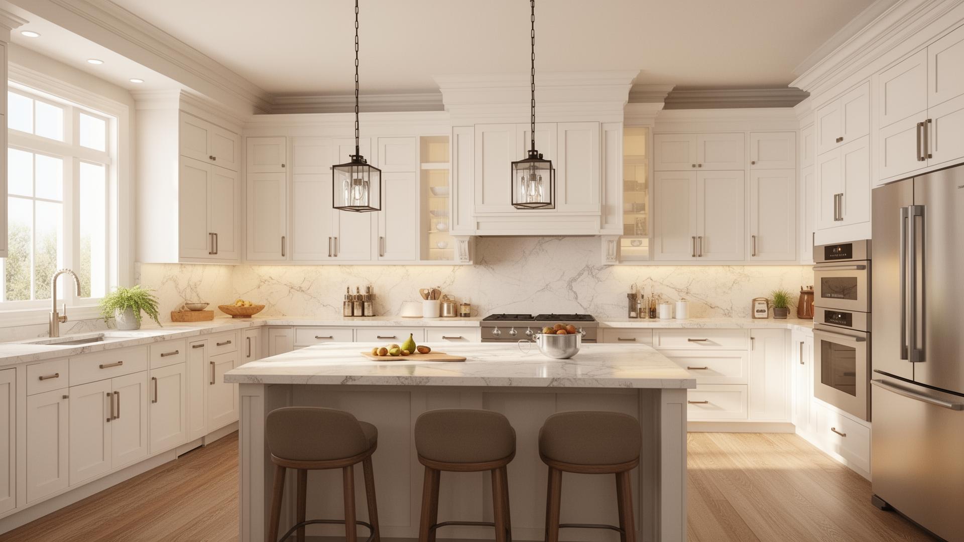 Professional kitchen design showcase