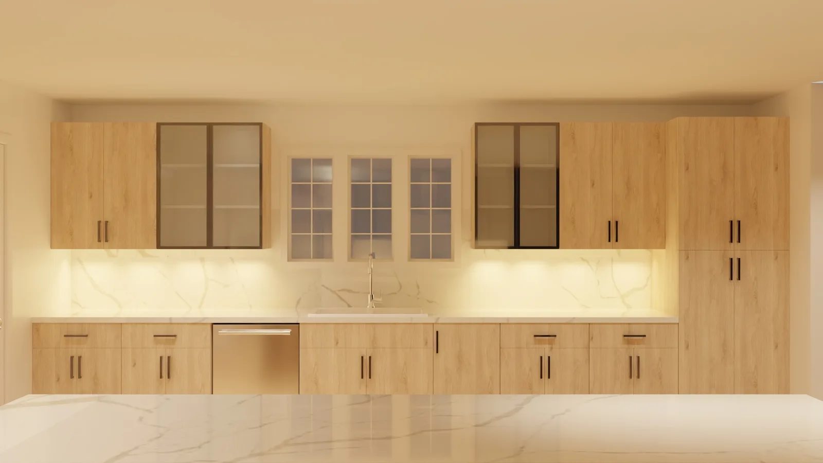 Kitchen elevation drawing